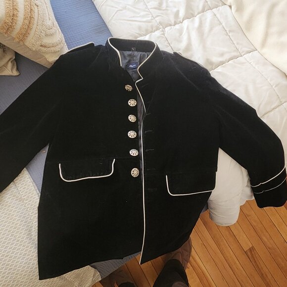 Other - Coat all black sgt style sanddollar buttons